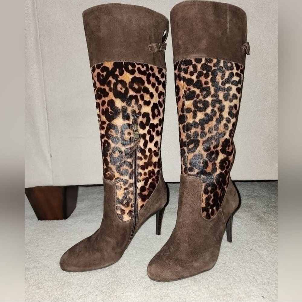 Ralph Lauren Halina Suede Knee Boots – Women’s Size 7 - Picture 7 of 8